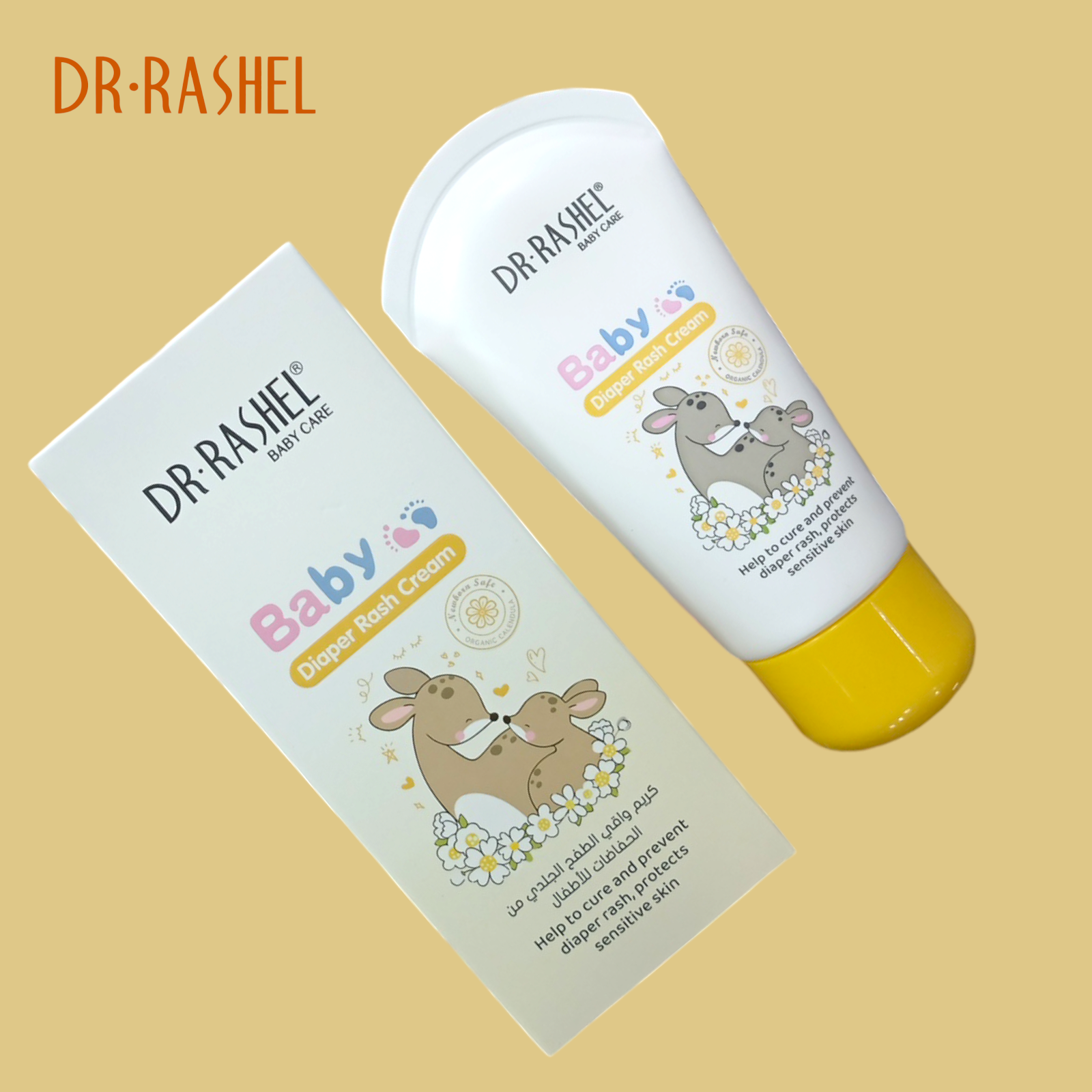 Dr Rashel BabyCare Yellow Diaper Rash Cream – Dr Rashel Pakistan