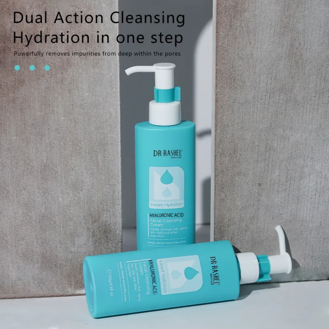 Dr Rashel Hyaluronic Acid Instant Hydration Facial Cleansing Cream