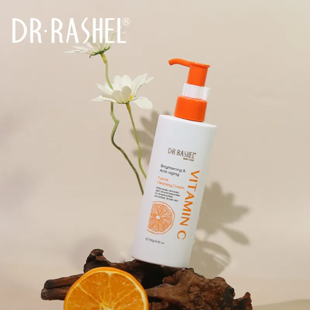 Dr Rashel Vitamin-C Brightening and Anti-Aging Facial Cleansing Cream