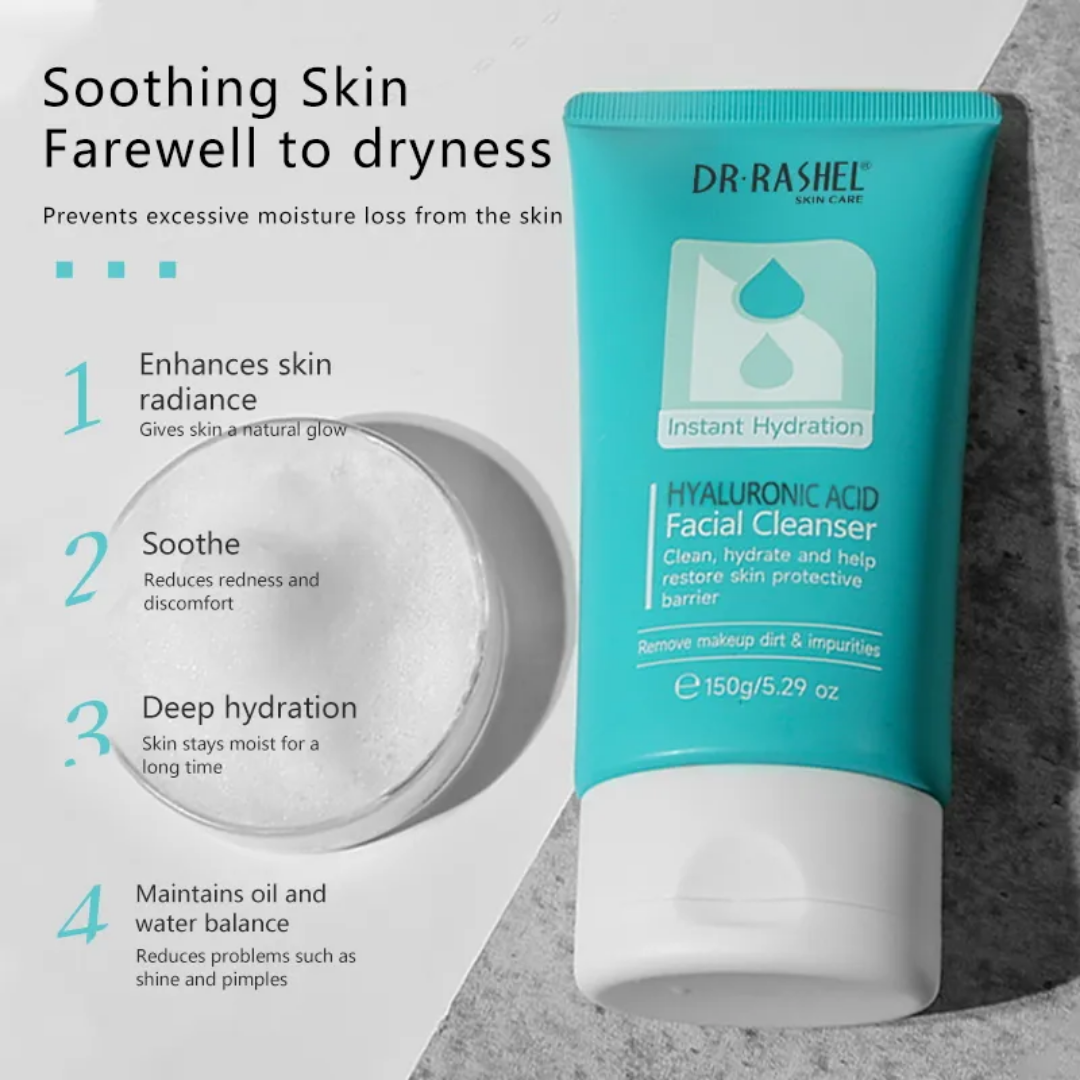 Dr Rashel Hyaluronic Acid Instant Hydration Facial Cleanser